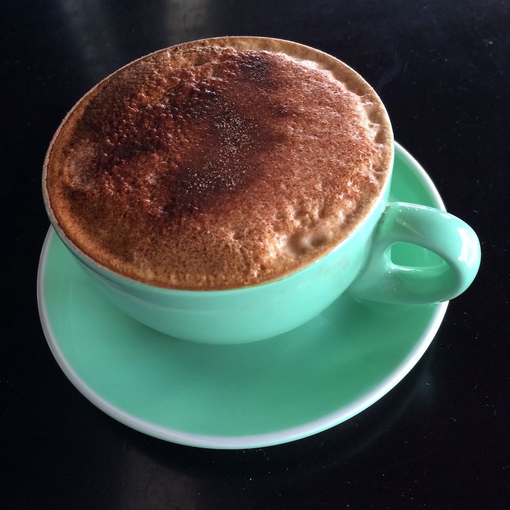 Cappucino from Lulu's Port Denarau